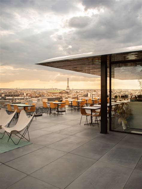 The Terrace at Galeries Lafayette.